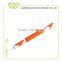 Colorful 17.5inch plastic muscle massage roller stick