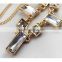 2015 Newest Fashion Short Gold Metal Glass Stone Necklace