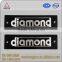 designer metal labels and tags for handbags