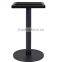 foshan factory industrial style round cast iron metal dining table base leg with powder coated