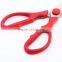 The high quality stainless steel kitchen hot scissors