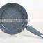 Aluminium forged ceramic marble coating fry pans
