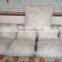 Natural White Mongolian Sheep Fur Pillow Cushion Tibet