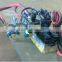 Magnetic crawling cutting robot