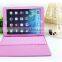 Mini portable Bluetooth Keyboard with leather case stand