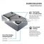 China Wholesale Excellent Quality Handmade Stainless Steel Sink Undermount Corner Kitchen Apron Sinks ---AP3222