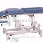 Split leg Multi-position Treatment Table , physiotherapy massage bed