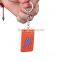 cute design silicone printing key chain
