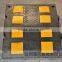 500*600*50mm Traffic Removable driveway speed humps/ European standard High strength road speed bump for parking system