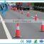 EVA soft traffic cone for roadway safety