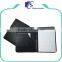 office black a5 custom embossed leather portfolio company logo                        
                                                Quality Choice