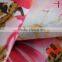 100 polyester Ultra light weight wool peach chiffon composite fabric