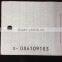 anti-counterfeiting luxury hang tag/clothing tag