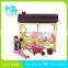 2016 New !Eco-friendly Plastic 11Inch Movable Joints Riding Barbie Girl+Horse+Rectangle Stable+Tools Toys MZT8982