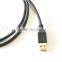 3 feet Mini-USB 5-Pin Tangled Free USB Data Cable for Canon Powershot