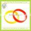 Fashionable design and high quality material promotional bracelets rubber