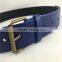 cheap price embossed PU leather belt for garment