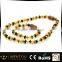 Good Quality Pretty Amber Necklace Baby