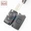 Good Price Peugeot 4 button flip romote key shell for 308 blank with battery place Car Key Peugeot 0536 romote key shell