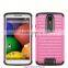 Exquisite PC Silicone Combo Heavy Duty Armor for Motorola MOTO X3 Phone Case