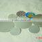 Round customized diameter die cut induction pressure-sensitive pads