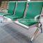 3 seats heavy duty stainless steel airport lounge chairs