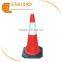 75cm reflective red traffic cone