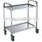 Stainless Steel Free-standing Commerical Mobile Lab Serving Kitchen Dinning Trolley Cart GR-700