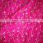 FLOWER EMBRODARY SILK FABRIC