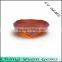 Orange color Oval Shape cz gems