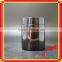 amber glass cream jar with 100g glass jar for cosmetics cream empty jar