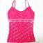 Shantou OEM Service Adults Age Group Women Hot Girl Sexy Elastic Camisole
