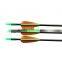 Good quality fiberglass arrow shafts archery arrow for recurve bow arrow