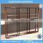wall mount wood slatwall display shelf
