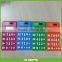 white soft silicone 8 digits LCD display electronic calculator, silicone calculator, rubber calculator