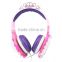 Stylish cute children Headphone for Girls with Jelly Belly