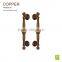 Hotel entrance door HK528 OB copper door luxurious handle