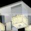 modern crystal hanging office ceiling lights