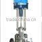 Electric single seat control valve