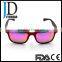 High End uv Polarized Purple Lenses Carbon Fiber Sunglasses