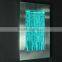 Wall mounted LED water bubble wall, stainless steel frame bubble panel