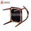 Retro brown wooden chair