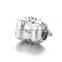 X272 Wholesale Zodiac Tiger Charms,Real 925 Silver Micro Paved Charms