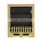 HOMCOM Golden LED Flame Electric Fire Place