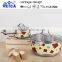 new induction cookware with design/water transfer printing pot set