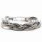 Customized Latest Design Daily Metal Stainless Steel Expandable Bangle