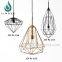 Antique vintage pendant cage lights pendant lamp