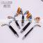 New Fashion High Quality Hot Sale Popular 9Pcs Synthetic Hair Golf Oval Makeup Brush Set
