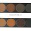 Three color sable hair single eyebrow brush with palette