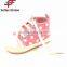 No.1 yiwu exporting commission agent wanted Dotted Design Casual Canvas Baby Shoes For Sale